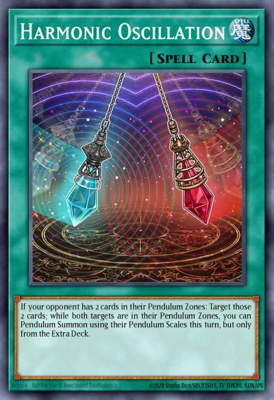 Harmonic Oscillation Common MP16-EN028 2016 Mega-Tin Mega Pack Yugioh card