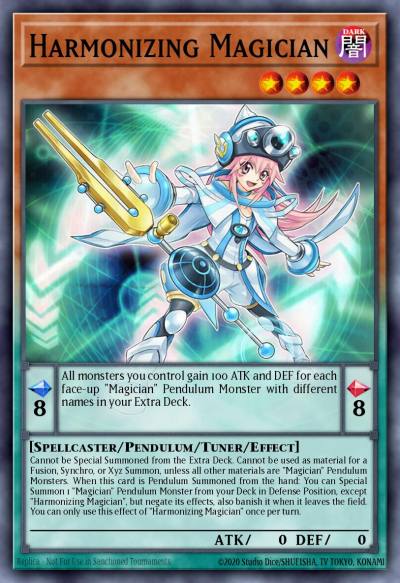 Harmonizing Magician Common LED6-EN053 Legendary Duelists Magical Hero Yugioh card