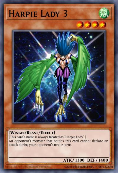 Harpie Lady 3 Common DR3-EN079 Dark Revelation Volume 3 Yugioh card
