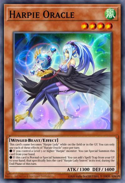 Harpie Oracle Ultra Rare LDS2-EN077 Legendary Duelists Season 2 Yugioh card