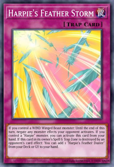 Harpies Feather Storm Super Rare RA01-EN073 25th Anniversary Rarity Collection Yugioh card