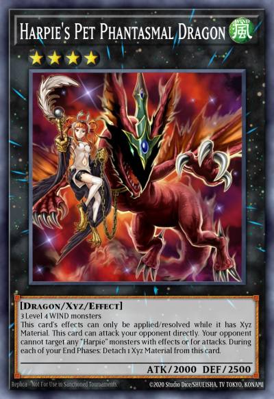 Harpies Pet Phantasmal Dragon Rare MP14-EN032 2014 Mega-Tin Mega Pack Yugioh card