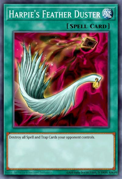 Harpie's Feather Duster Common L26D-ENS06 Legendary Modern Decks 2026 Yugioh card