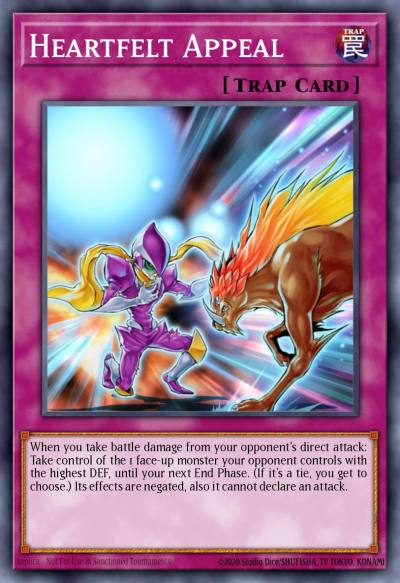 Heartfelt Appeal Common PHSW-EN063 Photon Shockwave Yugioh card