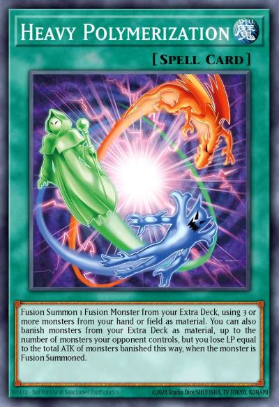 Heavy Polymerization Prismatic Secret Rare MP24-EN150 25th Anniversary Tin Dueling Mirrors Yugioh card