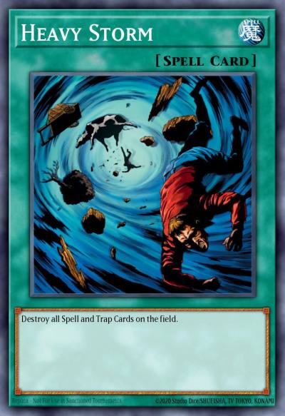 Heavy Storm Rare BP01-EN038 Battle Pack Epic Dawn Yugioh card