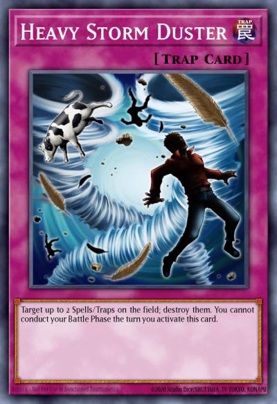 Heavy Storm Duster Super Rare MP18-EN086 2018 Mega-Tin Mega Pack Yugioh card