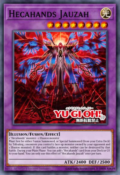 Hecahands Jauzah Collector's Rare PHRE-EN006 Phantom Revenge Yugioh card