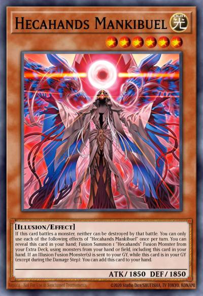 Hecahands Mankibuel Super Rare BLZD-EN018 Blazing Dominion Yugioh card