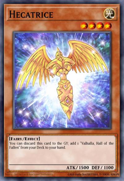 Hecatrice Common SDLS-EN014 Lost Sanctuary Structure Deck Yugioh card