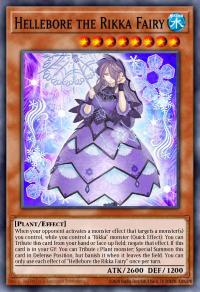 Hellebore the Rikka Fairy Super Rare SESL-EN020 Secret Slayers Yugioh card