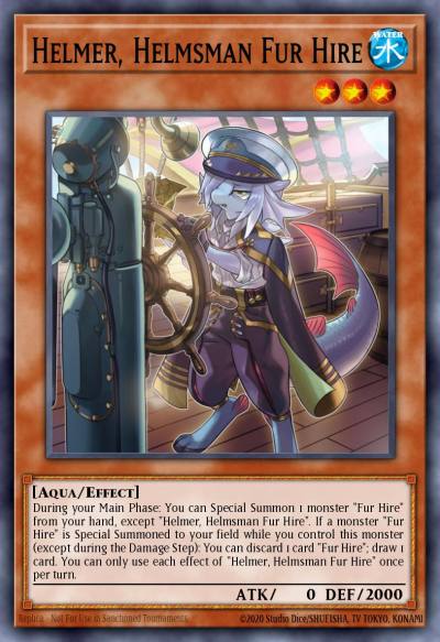 Helmer Helmsman Fur Hire Common MP19-EN246 2019 Gold Sarcophagus Tin Mega Pack Yugioh card