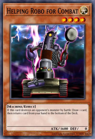 Helping Robo for Combat Common BP02-EN019 Battle Pack 2 War of the Giants Yugioh card