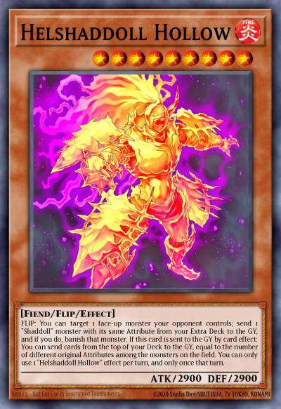 Helshaddoll Hollow Ultra Rare GFTP-EN007 Ghosts From the Past Yugioh card