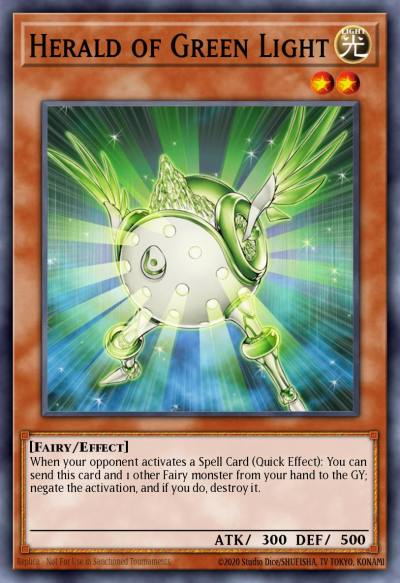 Herald of Green Light Common BP03-EN022 Battle Pack 3 Monster League Yugioh card