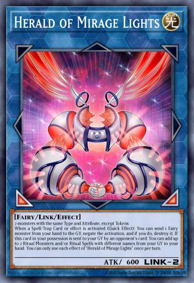 Herald of Mirage Lights Ultra Rare DUOV-EN011 Duel Overload Yugioh card