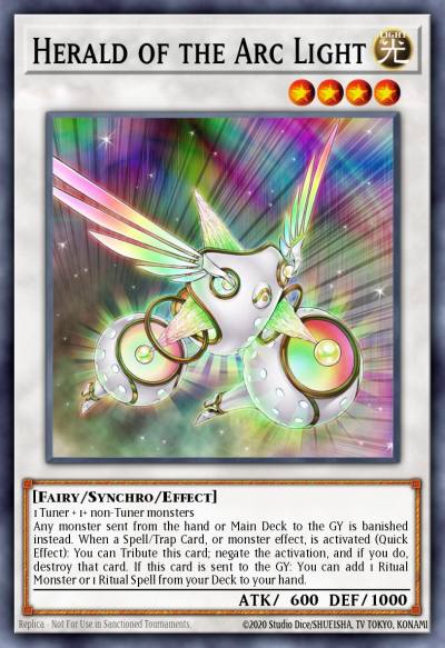 Herald of the Arc Light Super Rare MP15-EN164 2015 Mega-Tin Mega Pack Yugioh card