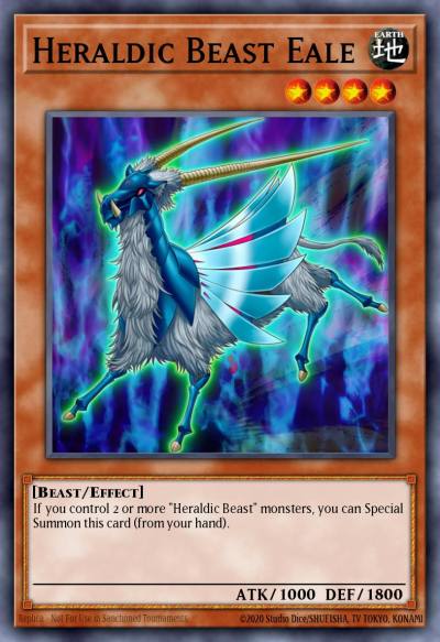 Heraldic Beast Eale Common CBLZ-EN014 Cosmo Blazer Yugioh card
