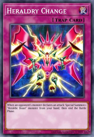 Heraldry Change Common CBLZ-EN070 Cosmo Blazer Yugioh card