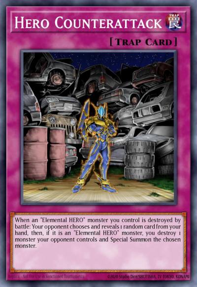 Hero Counterattack Common DP06-EN023 Duelist Pack Jaden Yuki 3 Yugioh card