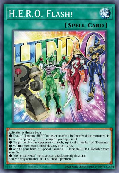 H.E.R.O. Flash! Common BLZD-EN068 Blazing Dominion Yugioh card