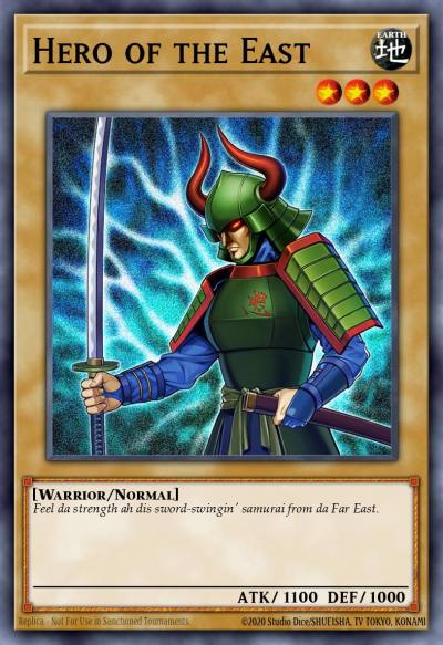 Hero of the East Common LCJW-EN019 Legendary Collection 4 Joeys World Mega Pack Yugioh card