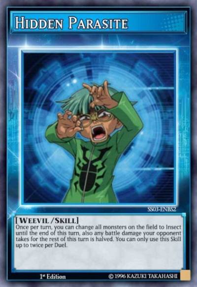 Hidden Parasite Common SS03-ENBS2 Speed Duel Starter Decks Ultimate Predators Yugioh card