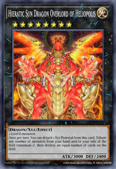 Hieratic Sun Dragon Overlord of Heliopolis Secret Rare CT09-EN004 Collectible Tins 2012 Wave 2 Yugioh card