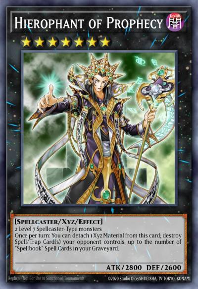 Hierophant of Prophecy Ultimate Rare REDU-EN045 Return of the Duelist Yugioh card