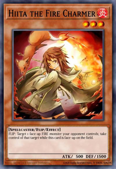 Hiita the Fire Charmer Common DR3-EN208 Dark Revelation Volume 3 Yugioh card