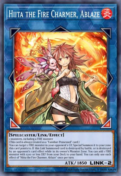 Hiita the Fire Charmer Ablaze Common MP20-EN024 2020 Tin of Lost Memories Mega Pack Yugioh card