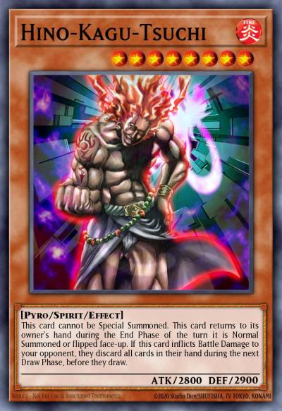 Hino-Kagu-Tsuchi Ultra Rare DB2-EN182 Dark Beginning 2 Yugioh card