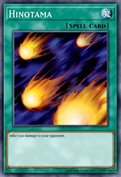 Hinotama Common DB1-EN116 Dark Beginning 1 Yugioh card