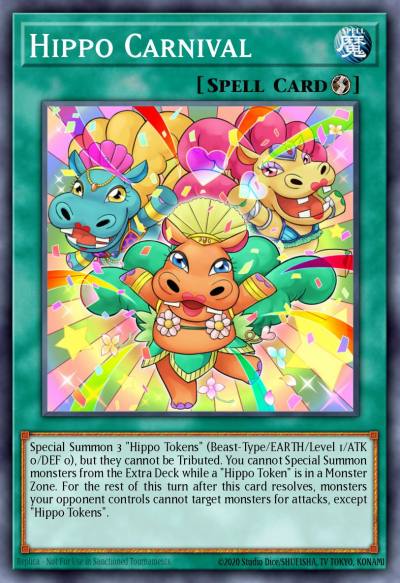 Hippo Carnival Common MP15-EN099 2015 Mega-Tin Mega Pack Yugioh card