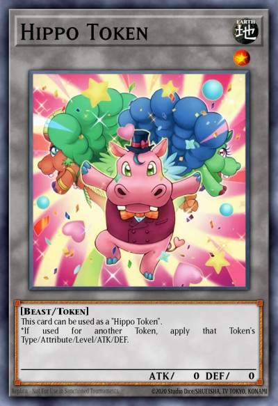Hippo Token Common YS16-ENT01 Starter Deck Yuya Yugioh card