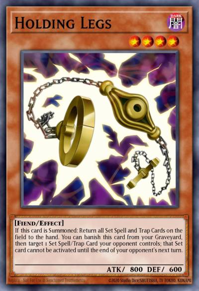 Holding Legs Common LED7-EN011 Legendary Duelists Rage of Ra Yugioh card