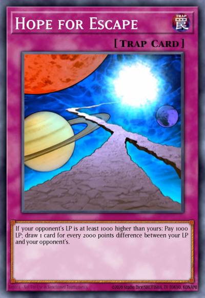 Hope for Escape Common SDPD-EN040 Pendulum Domination Structure Deck Yugioh card