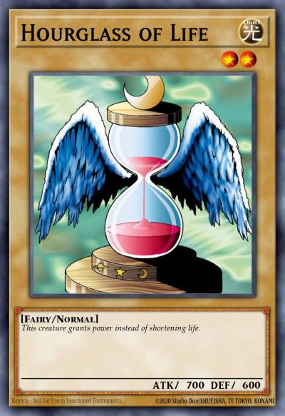 Hourglass of Life Common SGX1-ENI01 Speed Duel GX Duel Academy Box Yugioh card