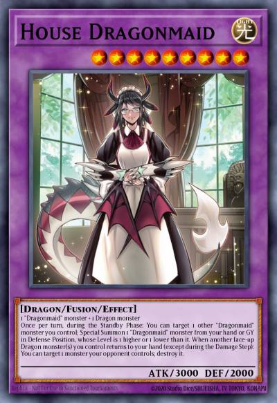 House Dragonmaid Ultra Rare BLMM-EN063 Battles of Legend Monster Mayhem Yugioh card