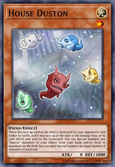 House Duston Common ABYR-EN036 Abyss Rising Yugioh card