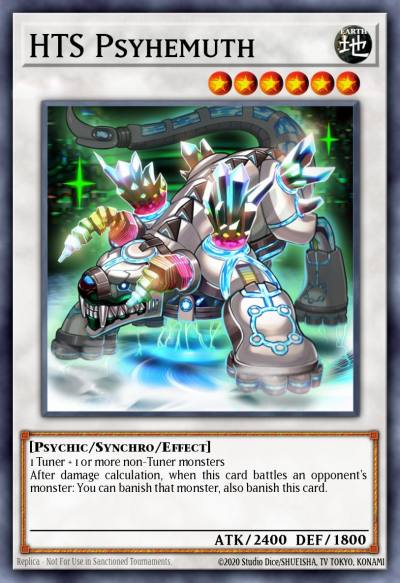 HTS Psyhemuth Super Rare JOTL-EN046 Judgment of the Light Yugioh card