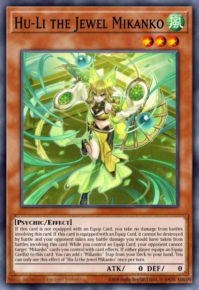 Hu-Li the Jewel Mikanko Ultra Rare MP24-EN192 25th Anniversary Tin Dueling Mirrors Yugioh card