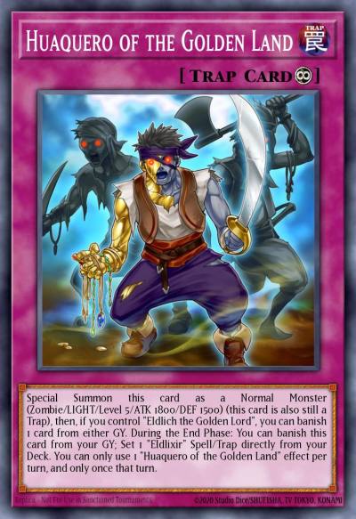 Huaquero of the Golden Land Rare MGED-EN127 Maximum Gold El Dorado Yugioh card