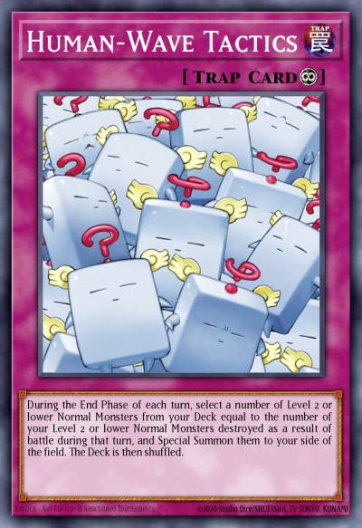 Human-Wave Tactics Common AST-104 Ancient Sanctuary Yugioh card