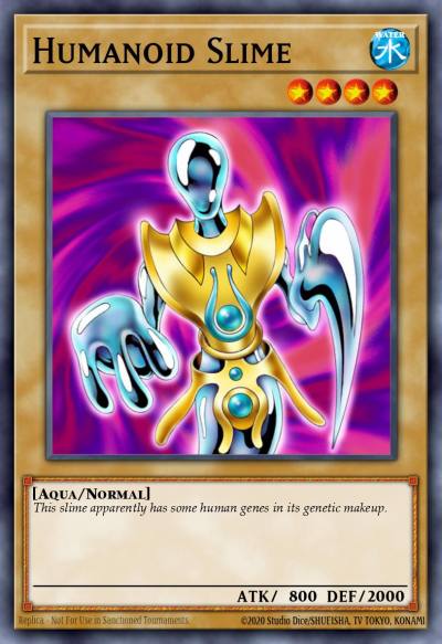 Humanoid Slime Common DB1-EN207 Dark Beginning 1 Yugioh card