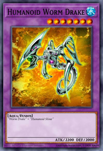 Humanoid Worm Drake Common DB1-EN209 Dark Beginning 1 Yugioh card