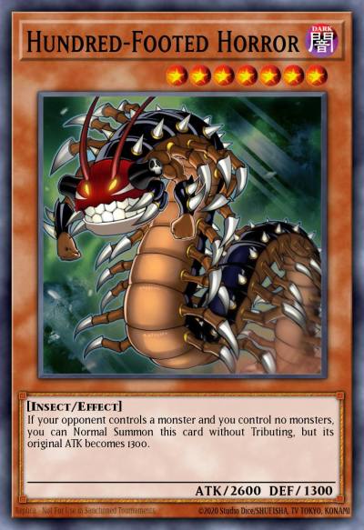 Hundred-Footed Horror Common PRIO-EN099 Primal Origin Yugioh card