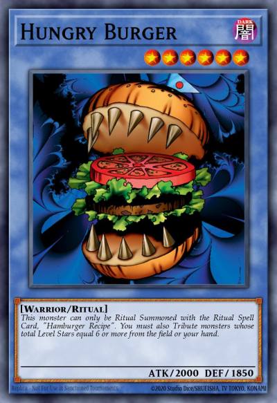 Hungry Burger Common MRL-068 Magic Ruler Yugioh card