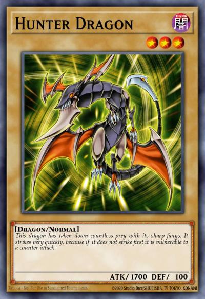 Hunter Dragon Common SGX1-ENG02 Speed Duel GX Duel Academy Box Yugioh card
