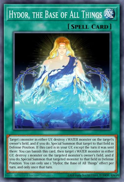 Hydor the Base of All Things Common SUDA-EN064 Supreme Darkness Yugioh card